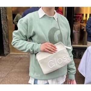 Glossier Boston Crewneck Sweatshirt M new!